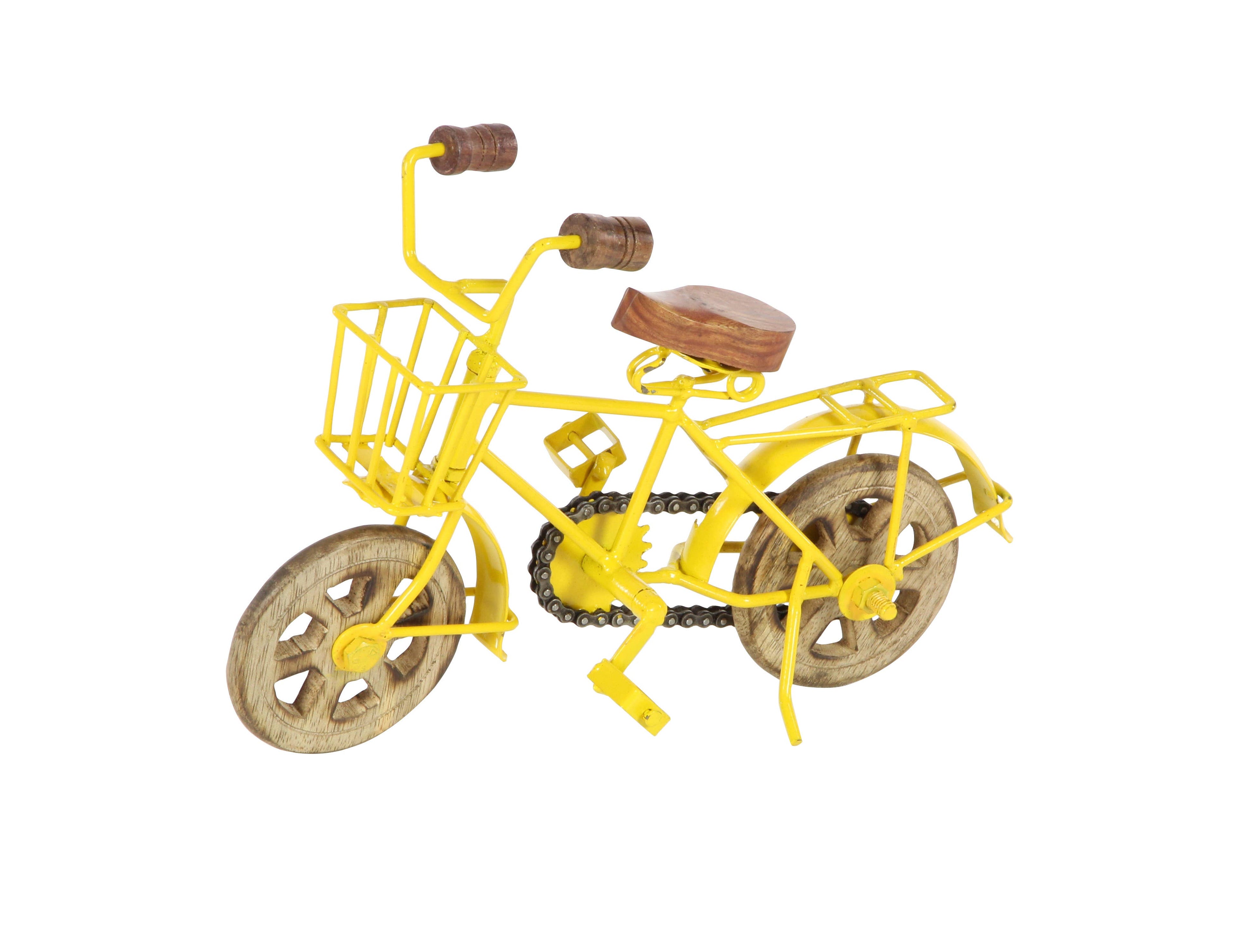 Vintage Metal Bike Sculpture