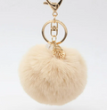 Plush Round Bag Charm