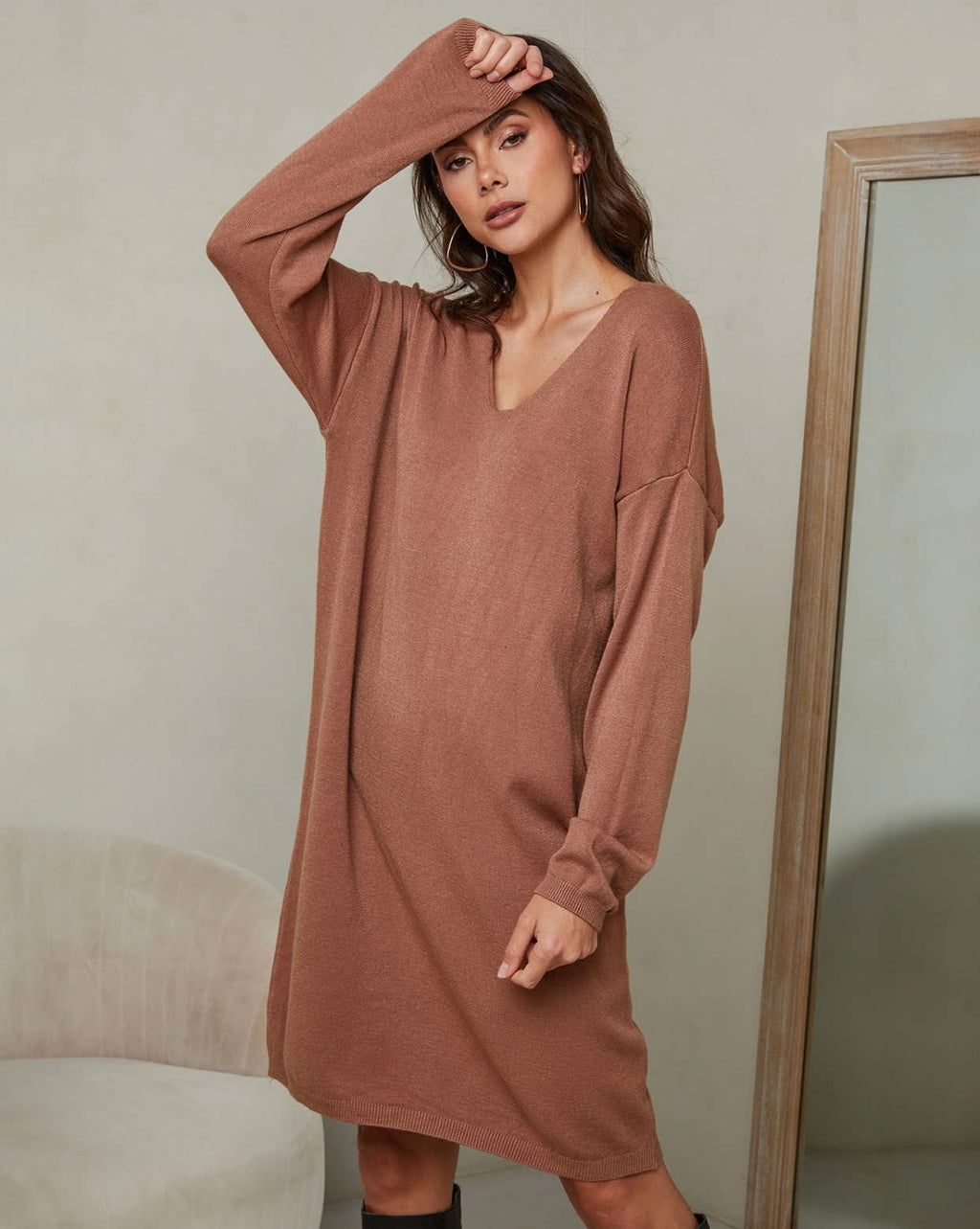 Knitted dress