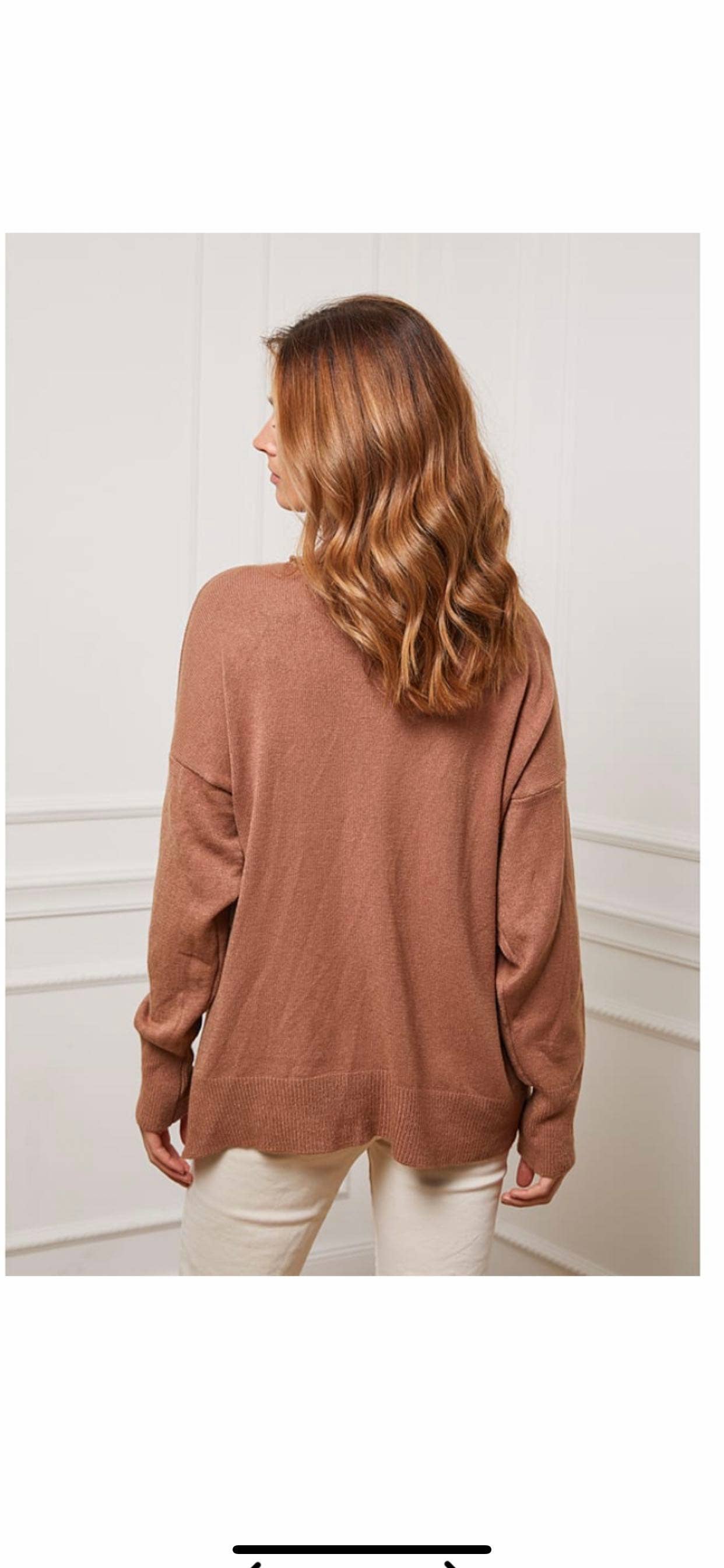 Turtleneck Sweater with Pockets