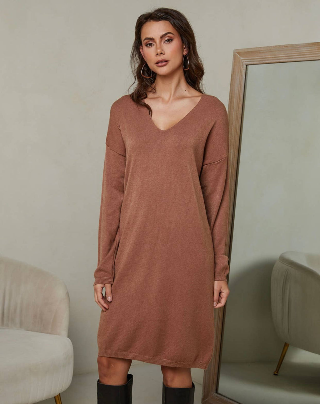Knitted dress