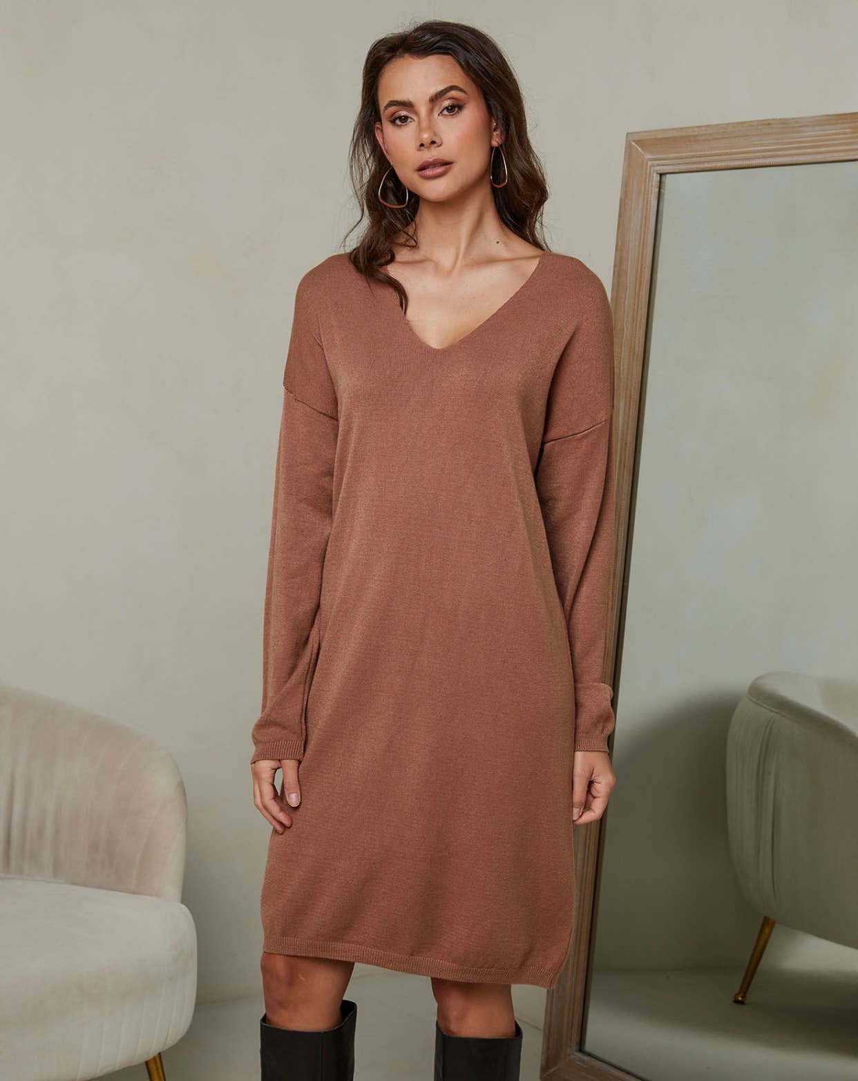 Knitted dress