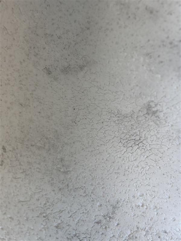 Round Squared Footed Concrete Bowl