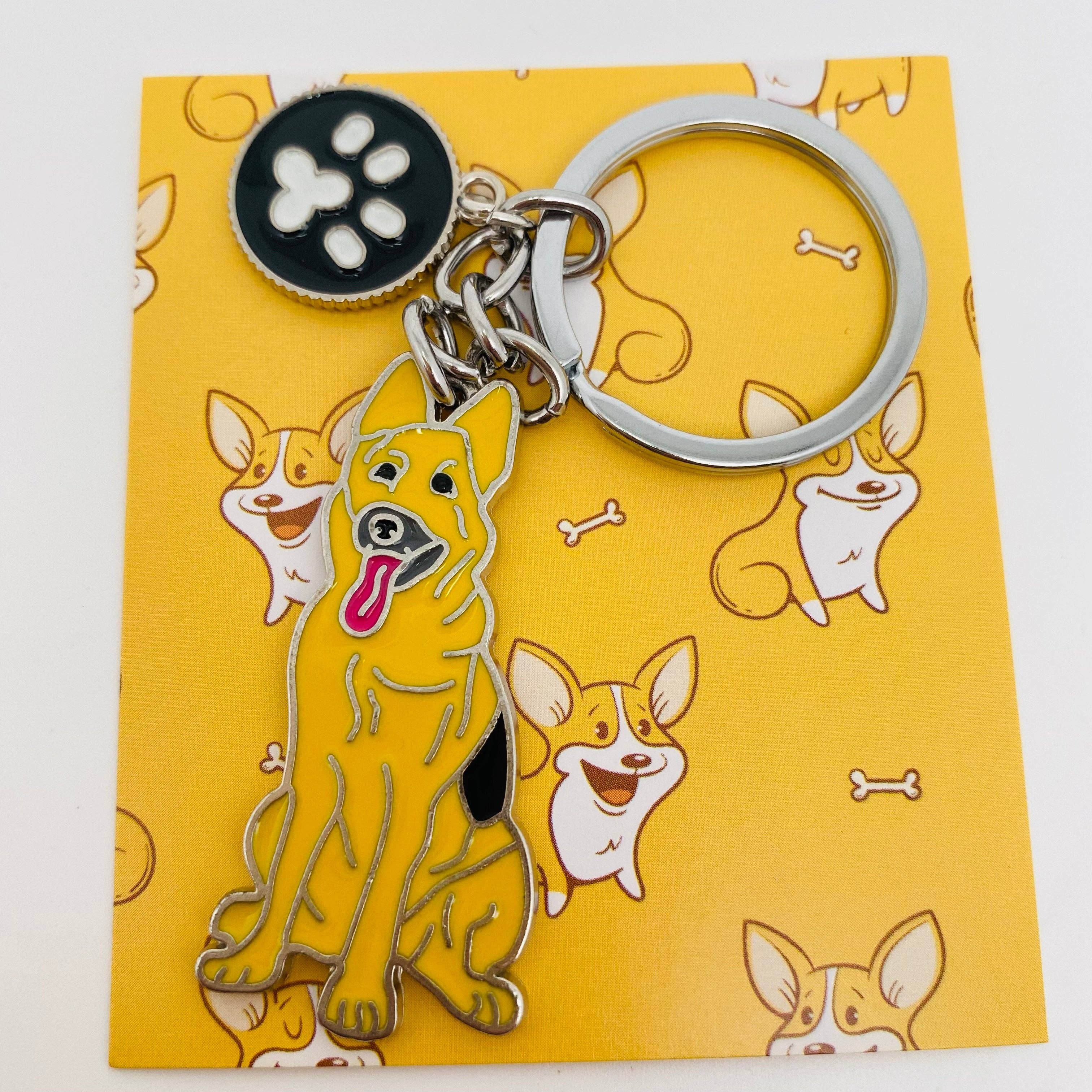 German Shephard Keychain
