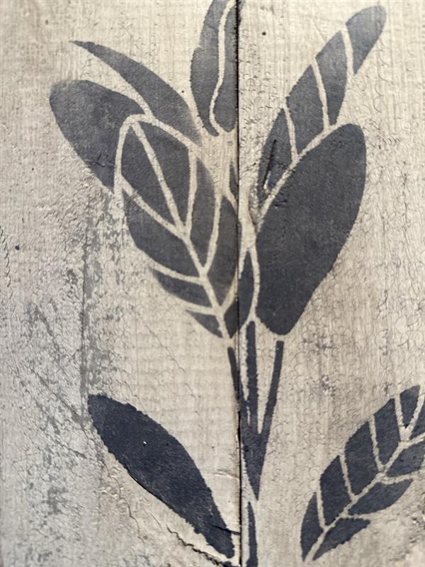Rustic Wooden Plant Prints