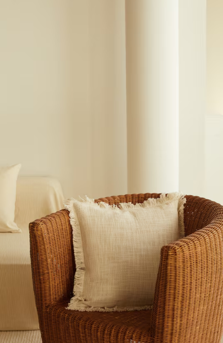 Slub-Weave Throw Pillows