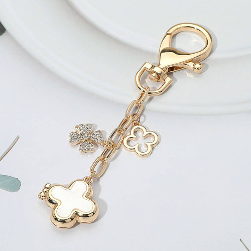 Clover Charm Drop Keychain & Bag Charm