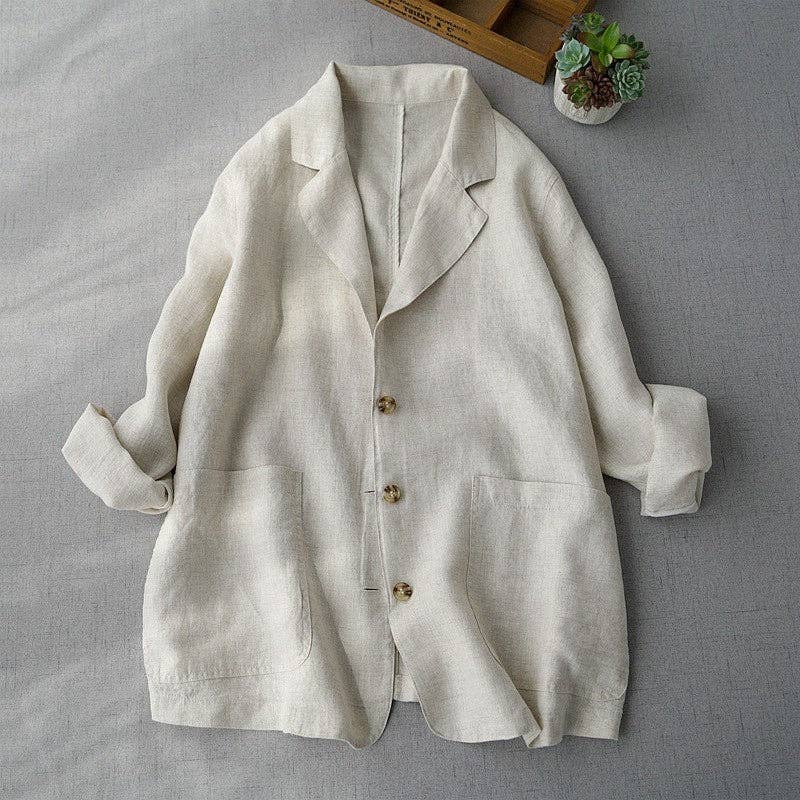 Loose And Simple Solid Color Thin Top | Apricot