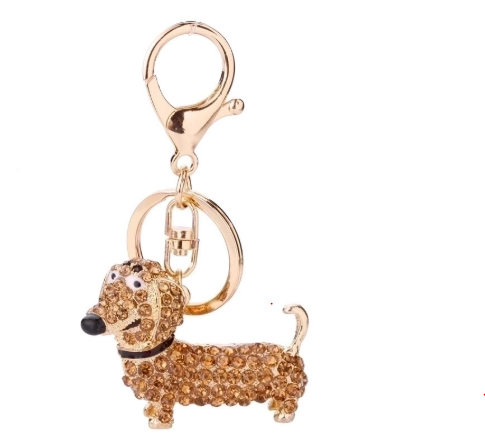Dachshund Dimond Pedant Charm