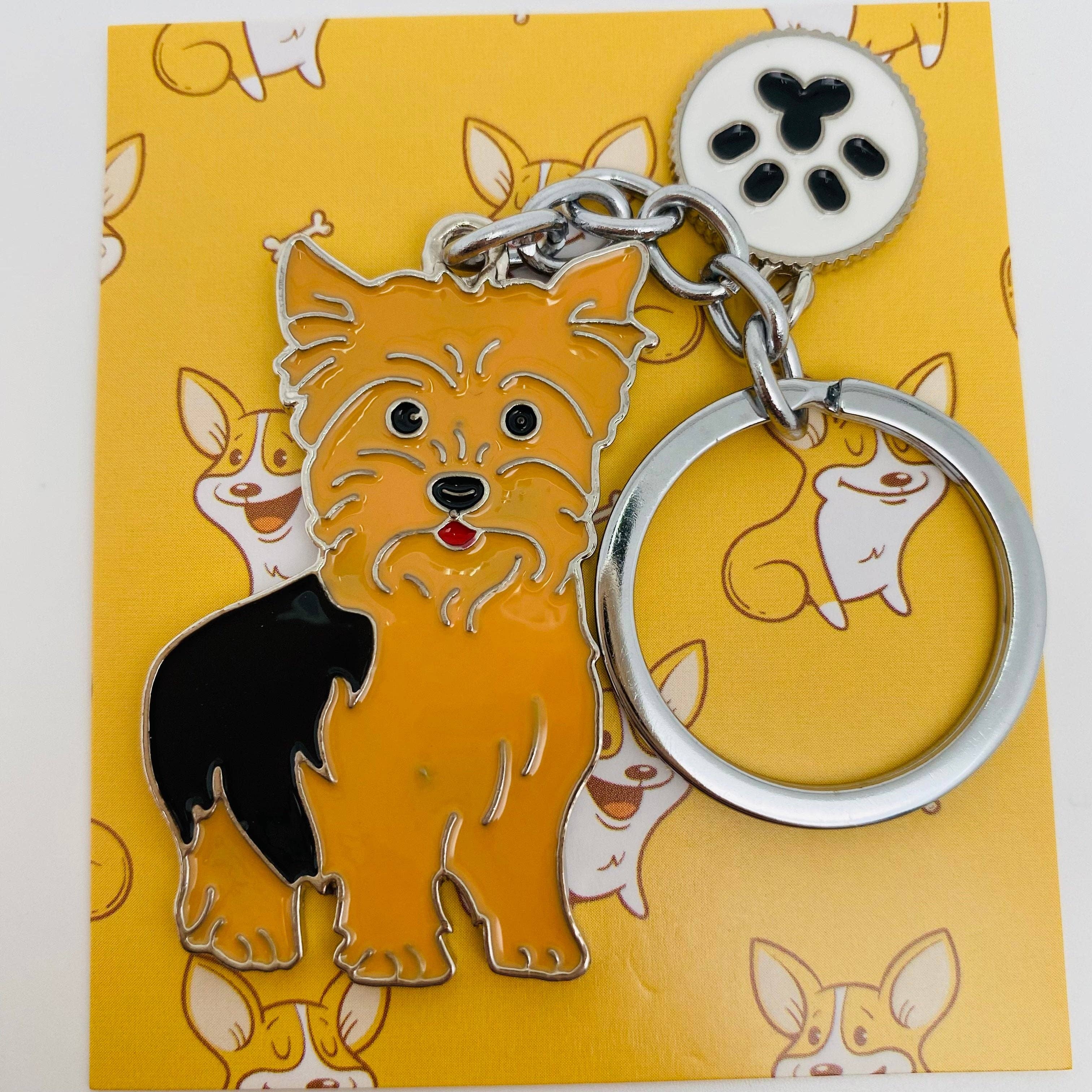 Yorkie Keychain