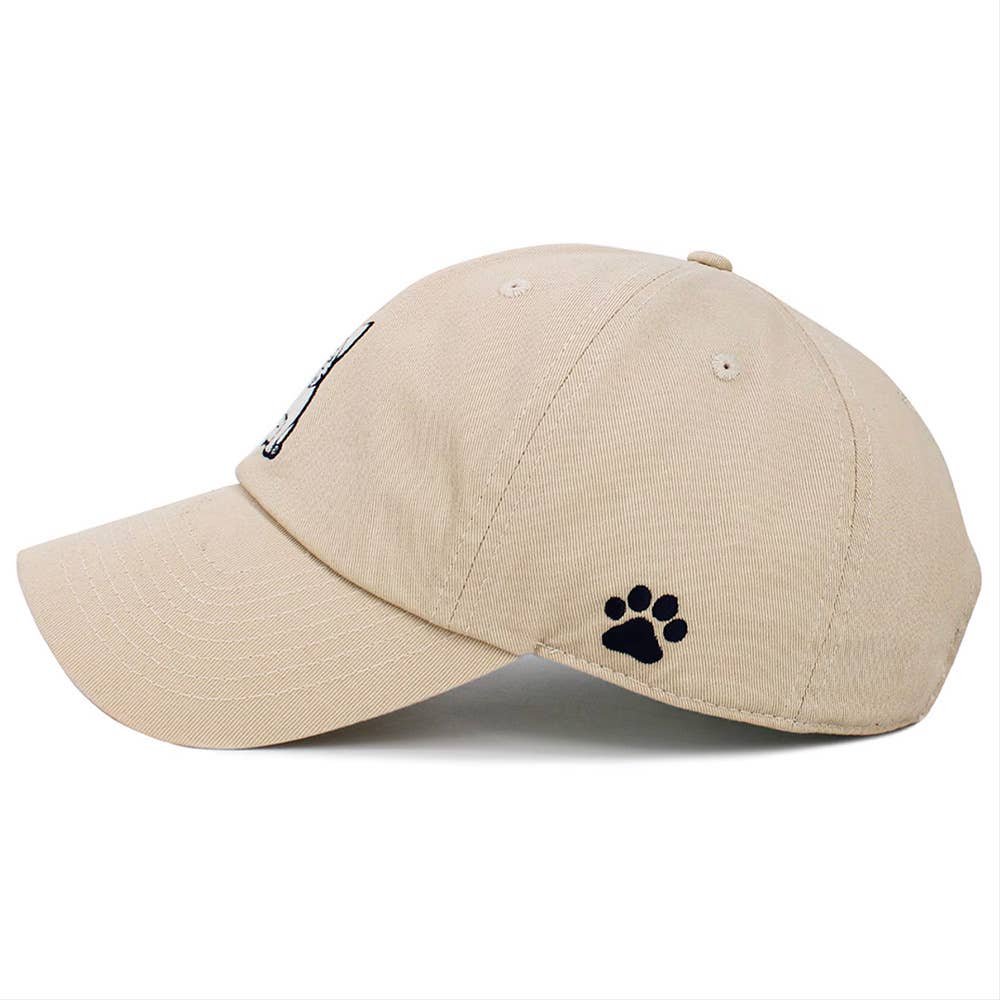 French Bulldog Embroidered Baseball Cap