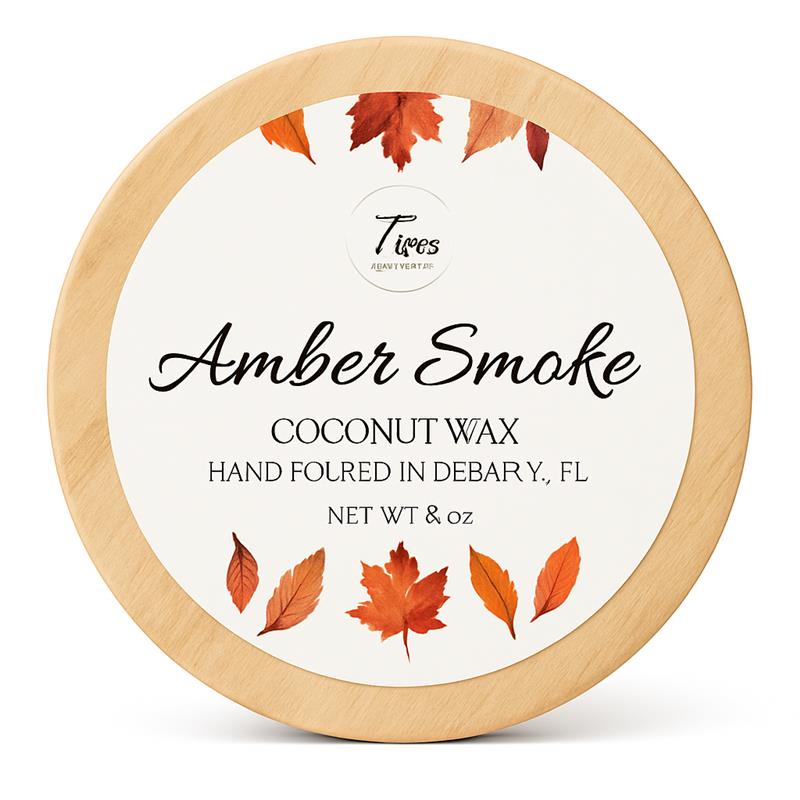 Luxury Candle Collection by Pampre'd | Amber Smoke