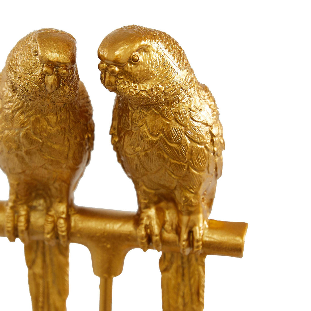 Coastal Gold Parakeet Sculpture Regular