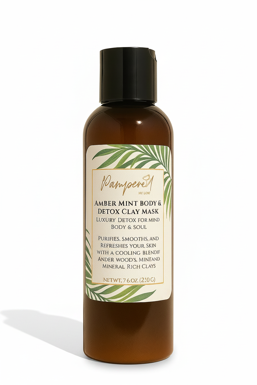 Pampré’d | Amber Mint Body & Detox Clay Mask