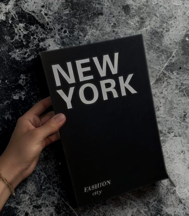 Faux Coffee Table Book | New York Fashion City