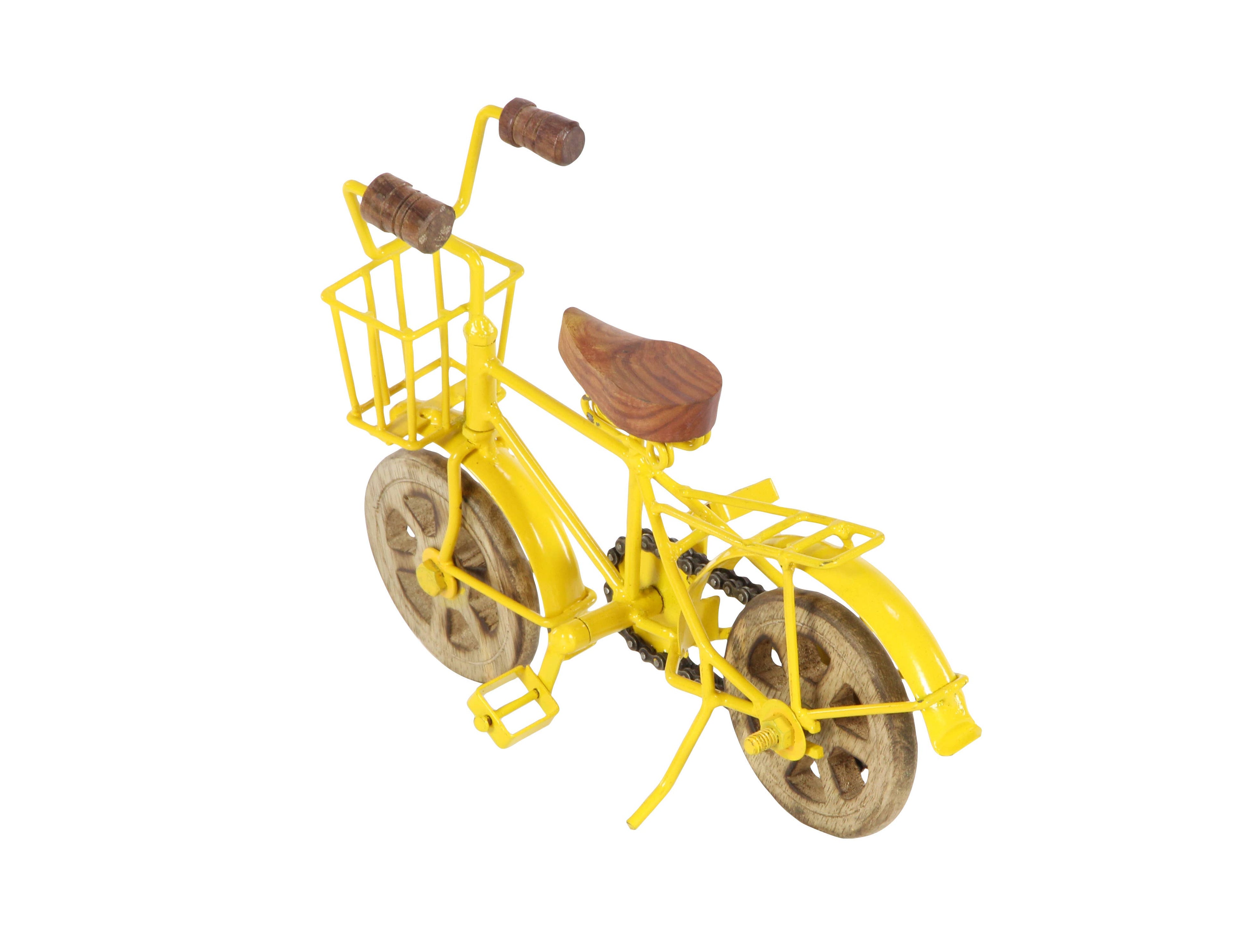 Vintage Metal Bike Sculpture