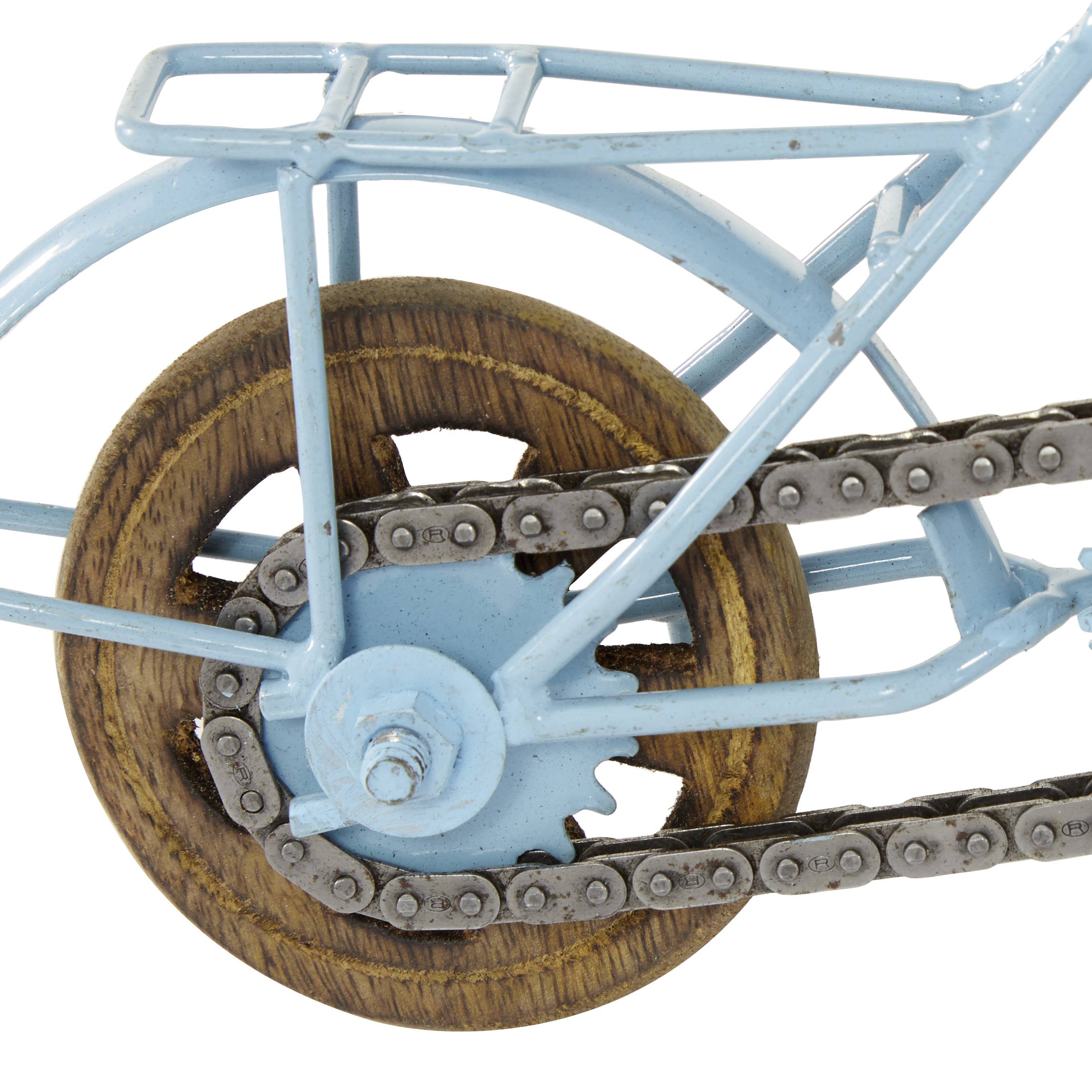 Vintage Metal Bike Sculpture