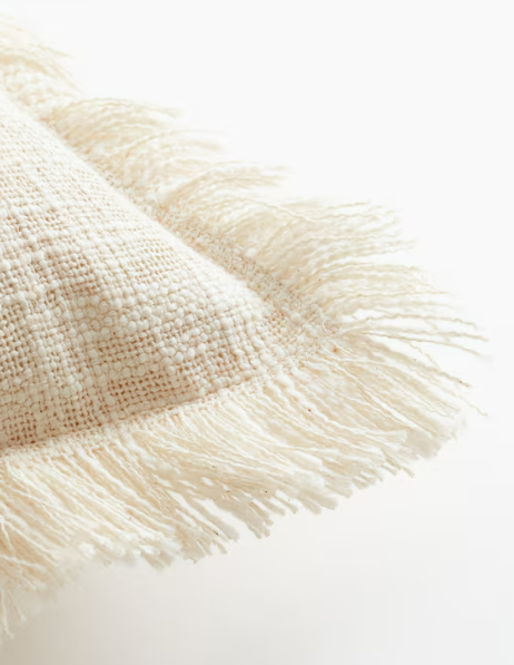 Slub-Weave Throw Pillows