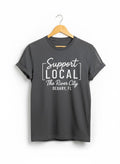 Support Local DeBary FL Tee | Charcoal