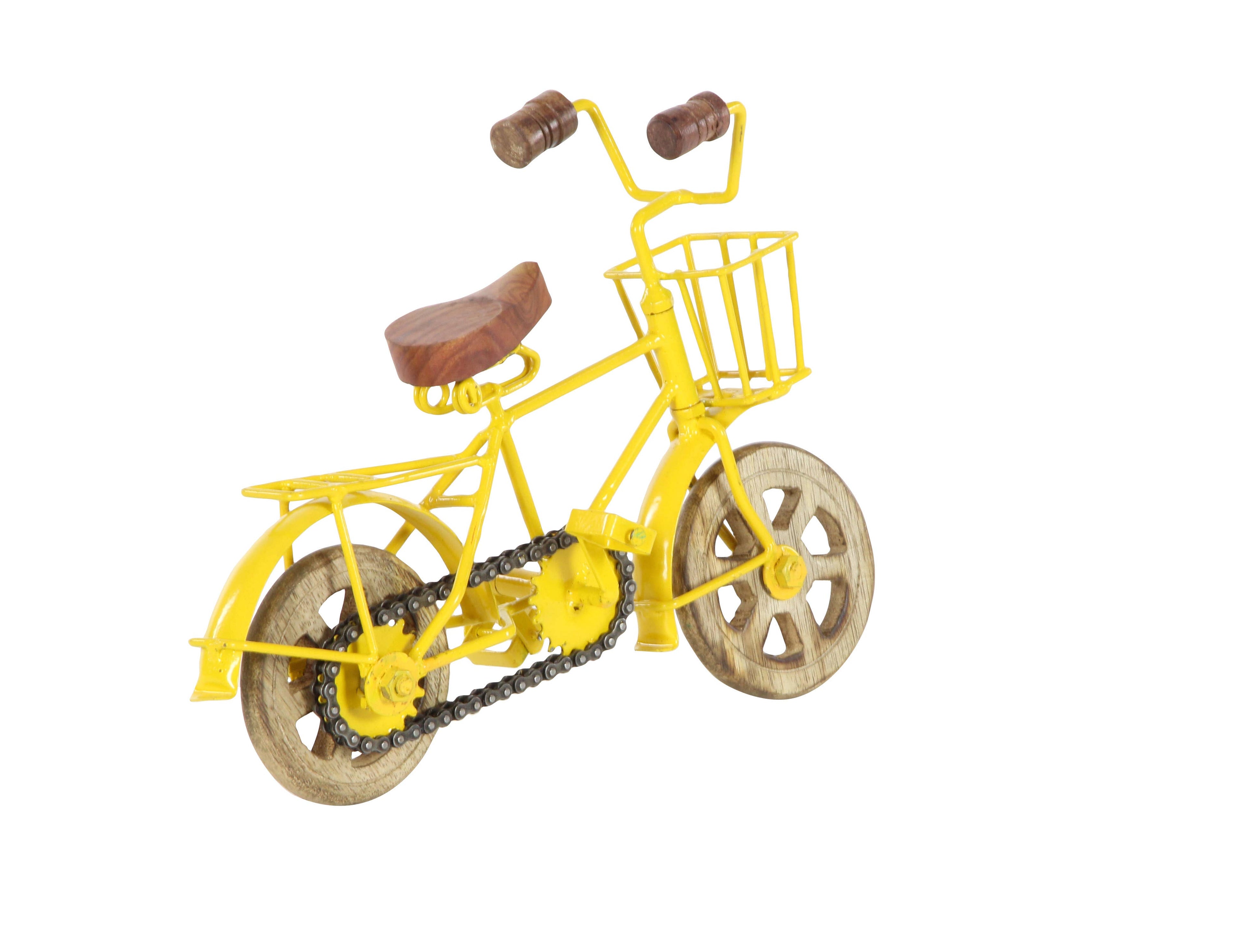 Vintage Metal Bike Sculpture