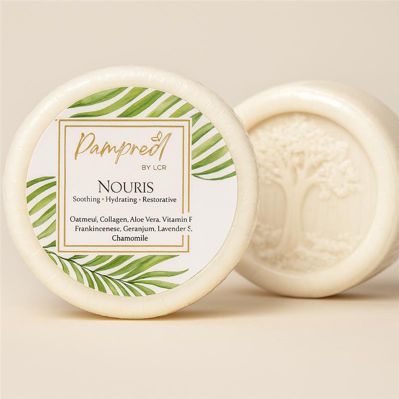 Nouris "Oatmeal Collagene Facial Soap" by Pampre’d