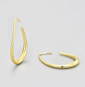 Exaggerated Circle Drop Earrings