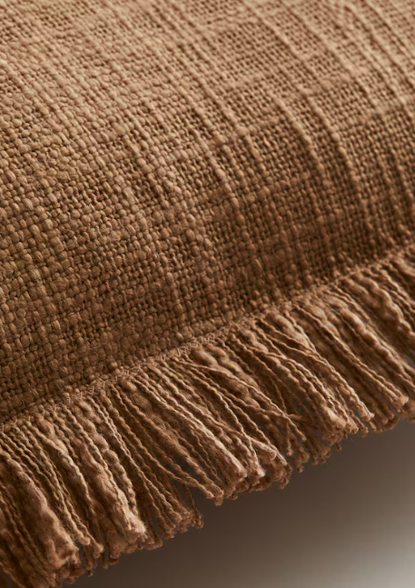 Slub-Weave Throw Pillows