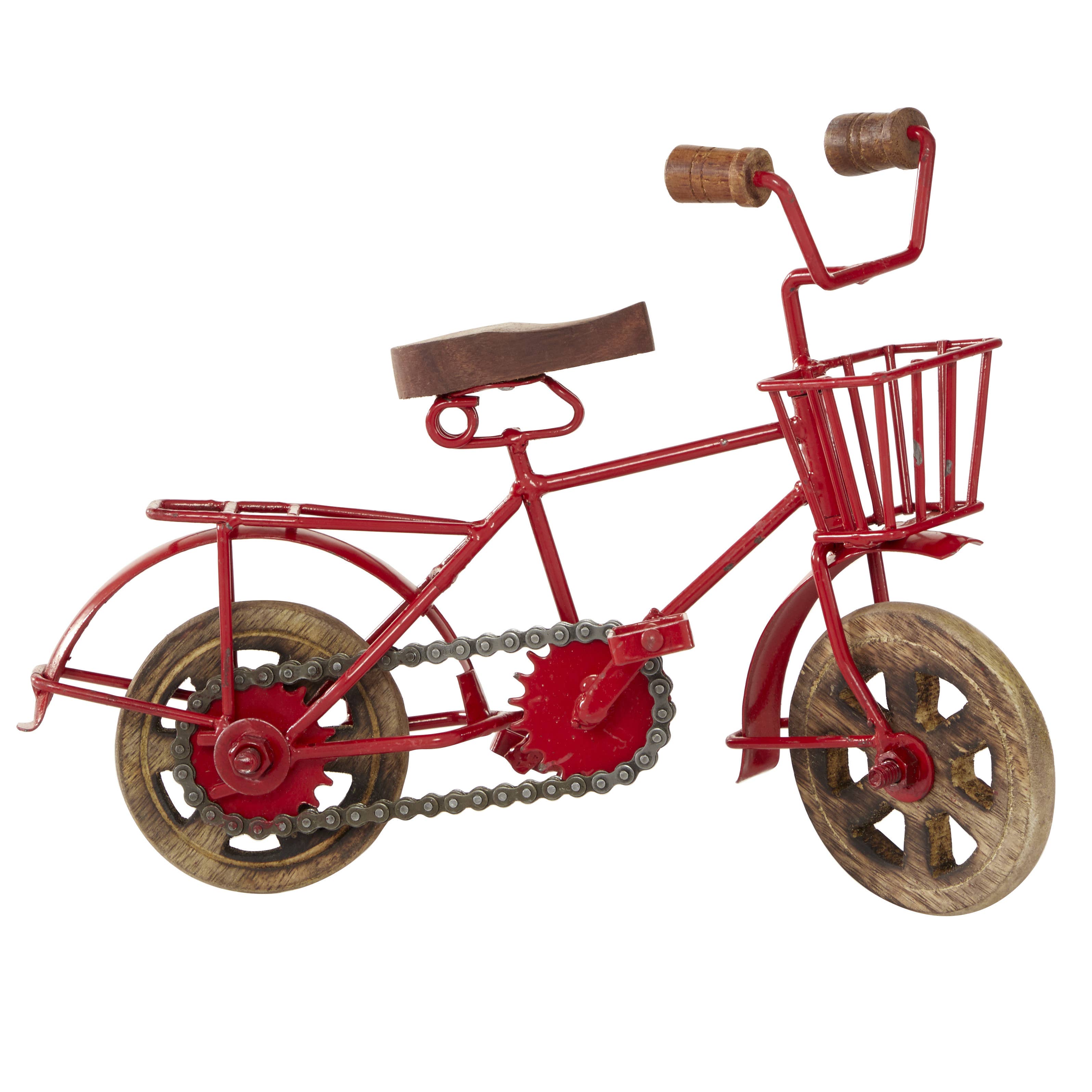 Vintage Metal Bike Sculpture