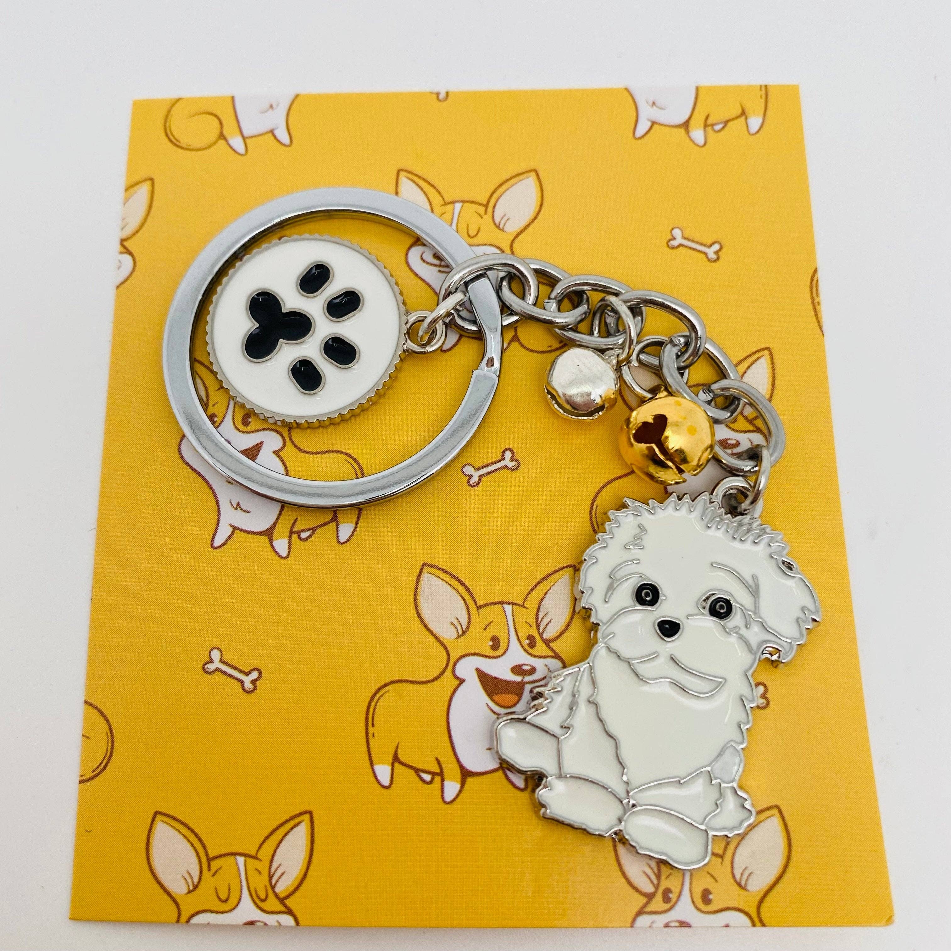 Maltese Keychain
