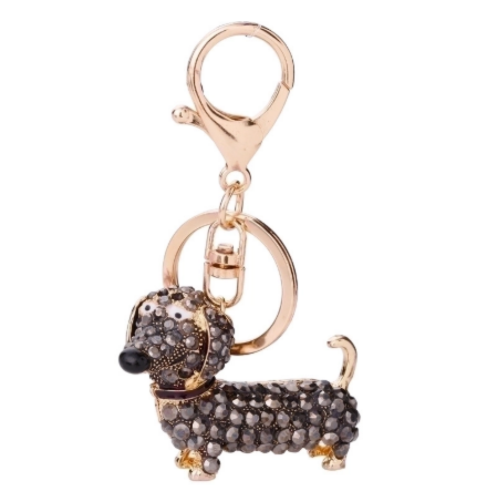 Dachshund Dimond Pedant Charm