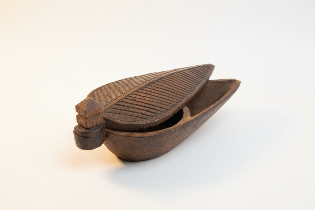 Decorative Wooden Bird Storage Box