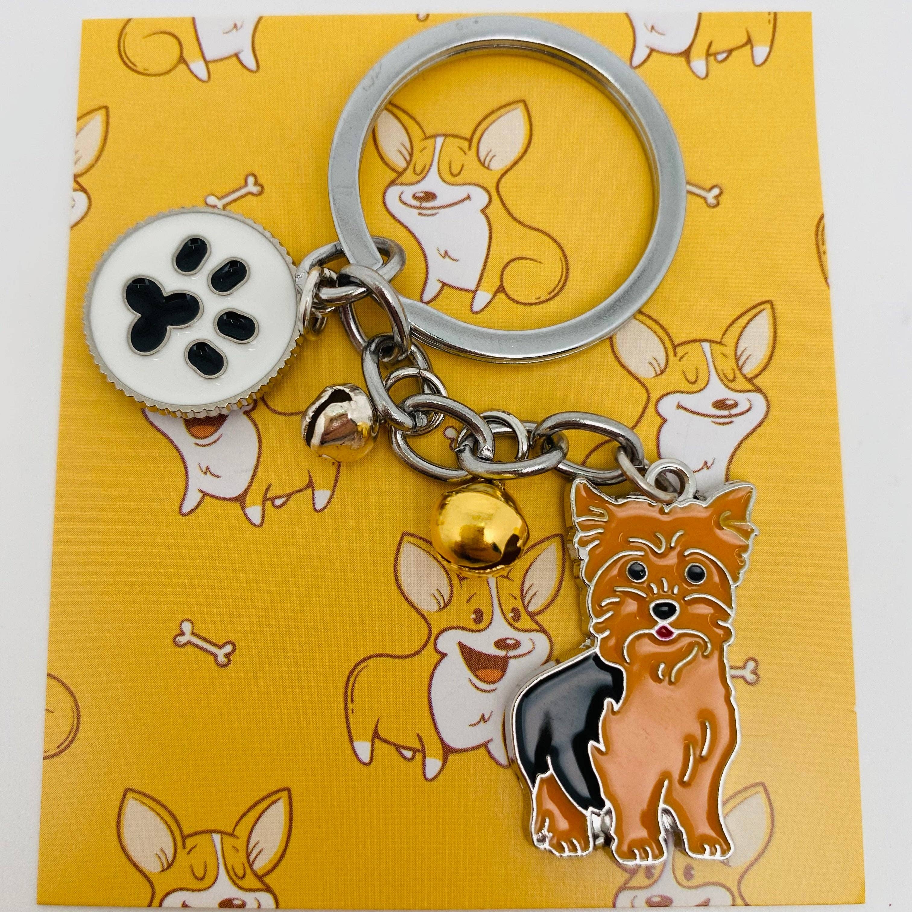 Small Yorkie Keychain