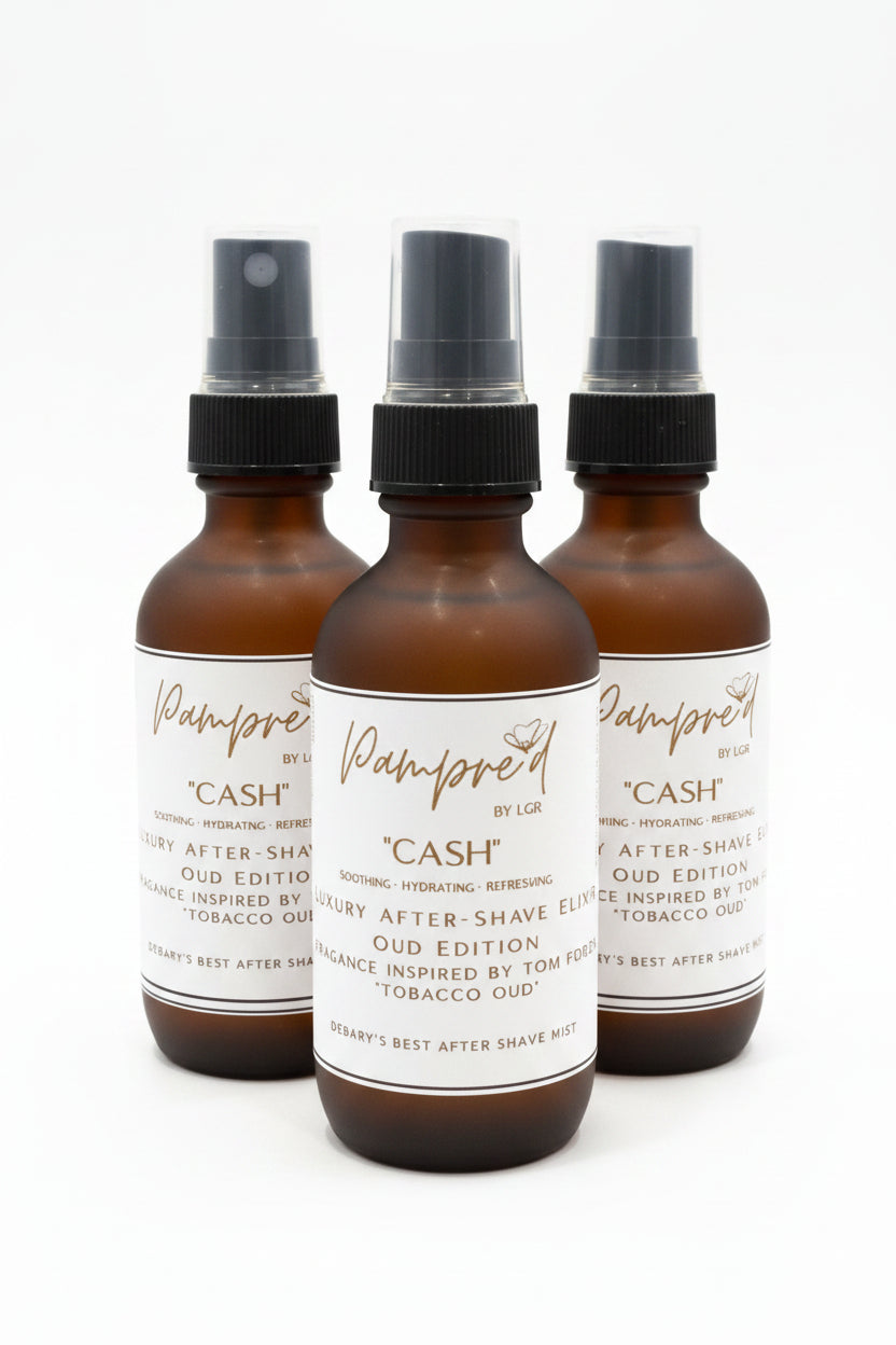 Cash– Luxury After-Shave Elixir (Oud Edition) by Pampere'd
