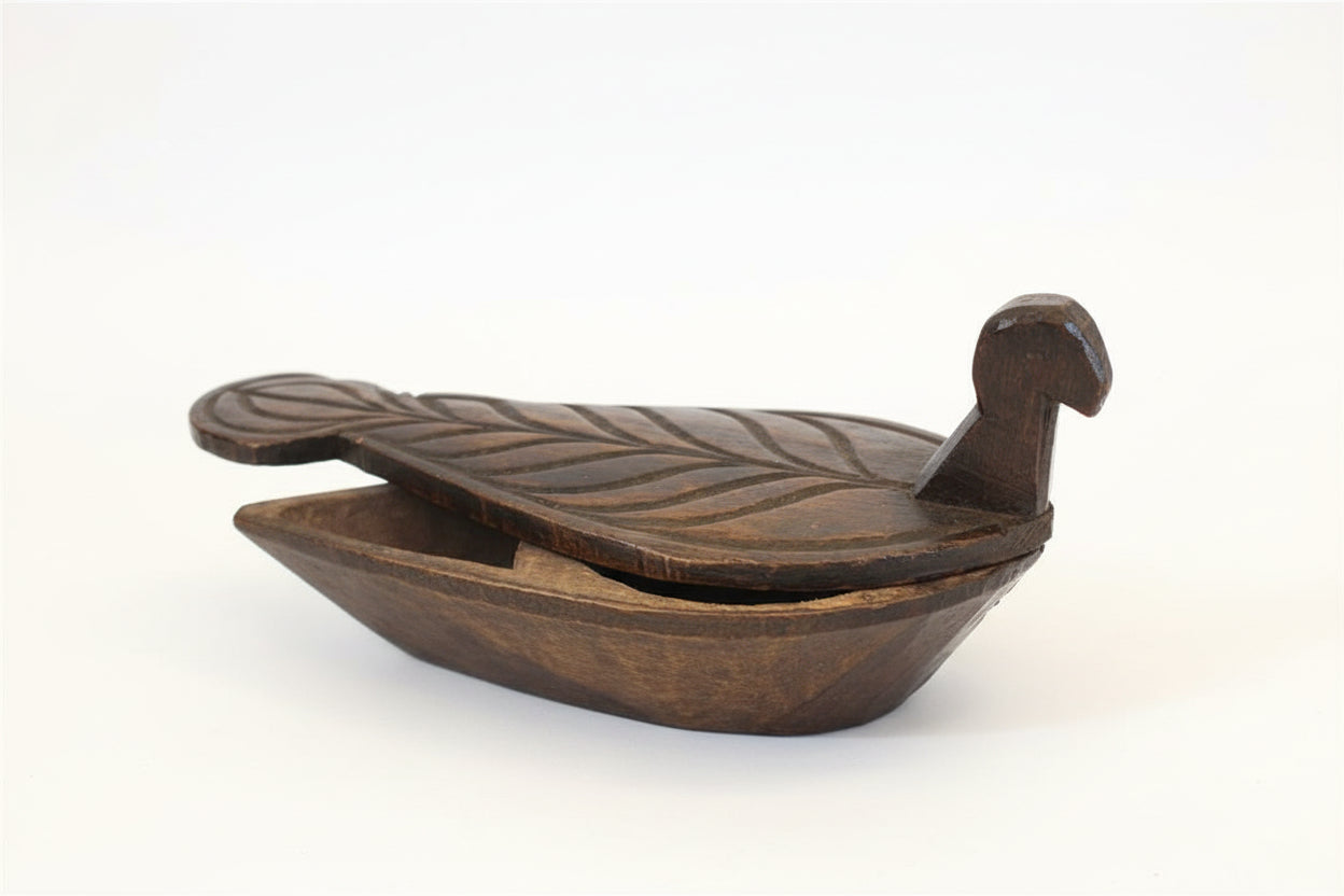 Decorative Wooden Bird Storage Box