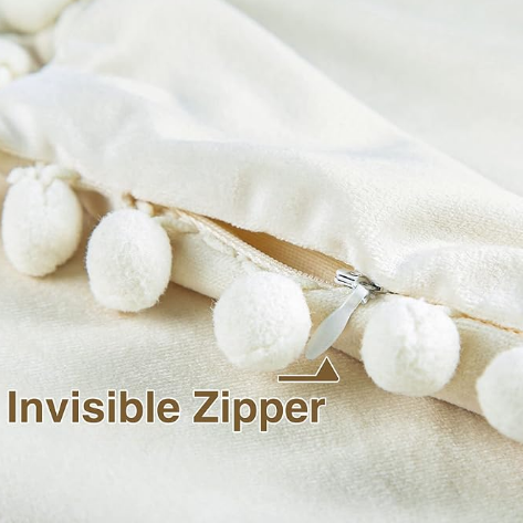 Finel Cream Lumbar Pillows