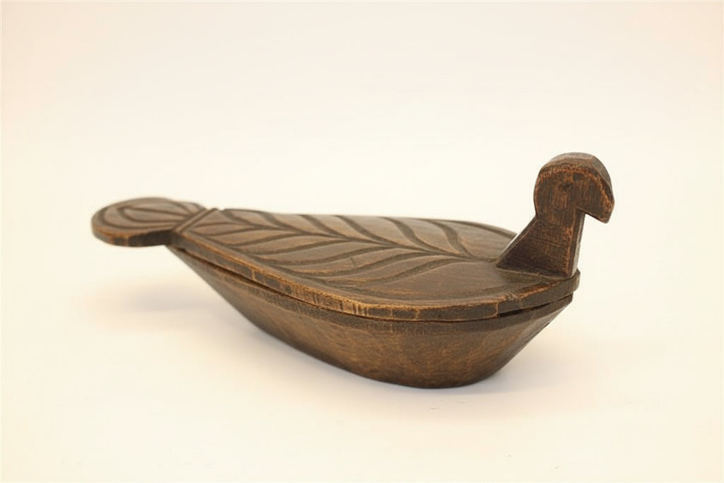 Decorative Wooden Bird Storage Box