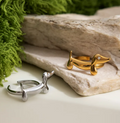 Sausage Dog Stainless Steel Ring