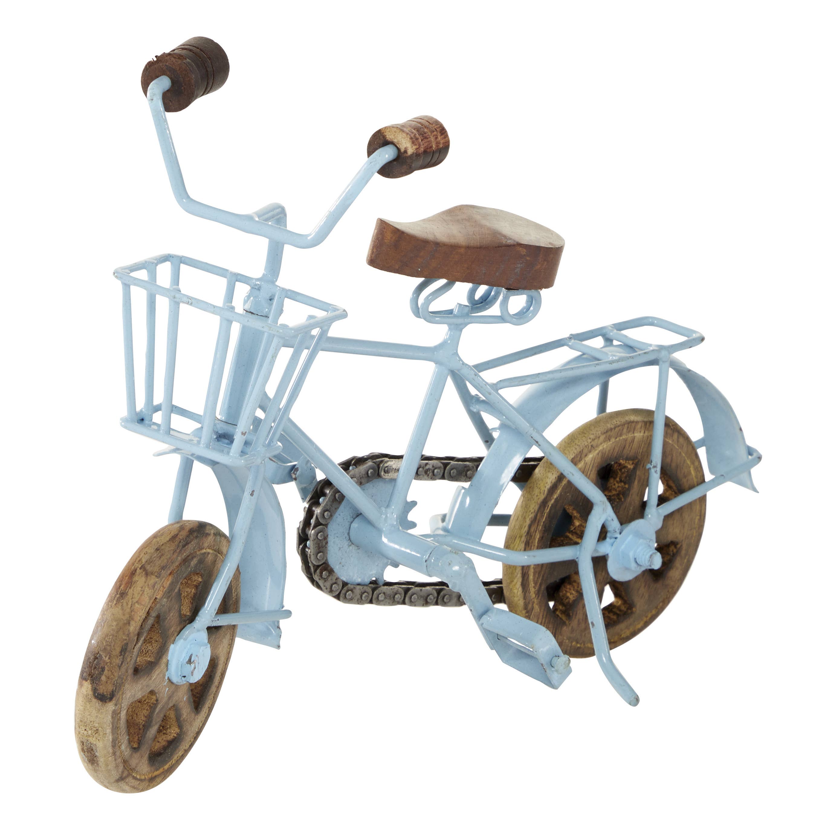 Vintage Metal Bike Sculpture