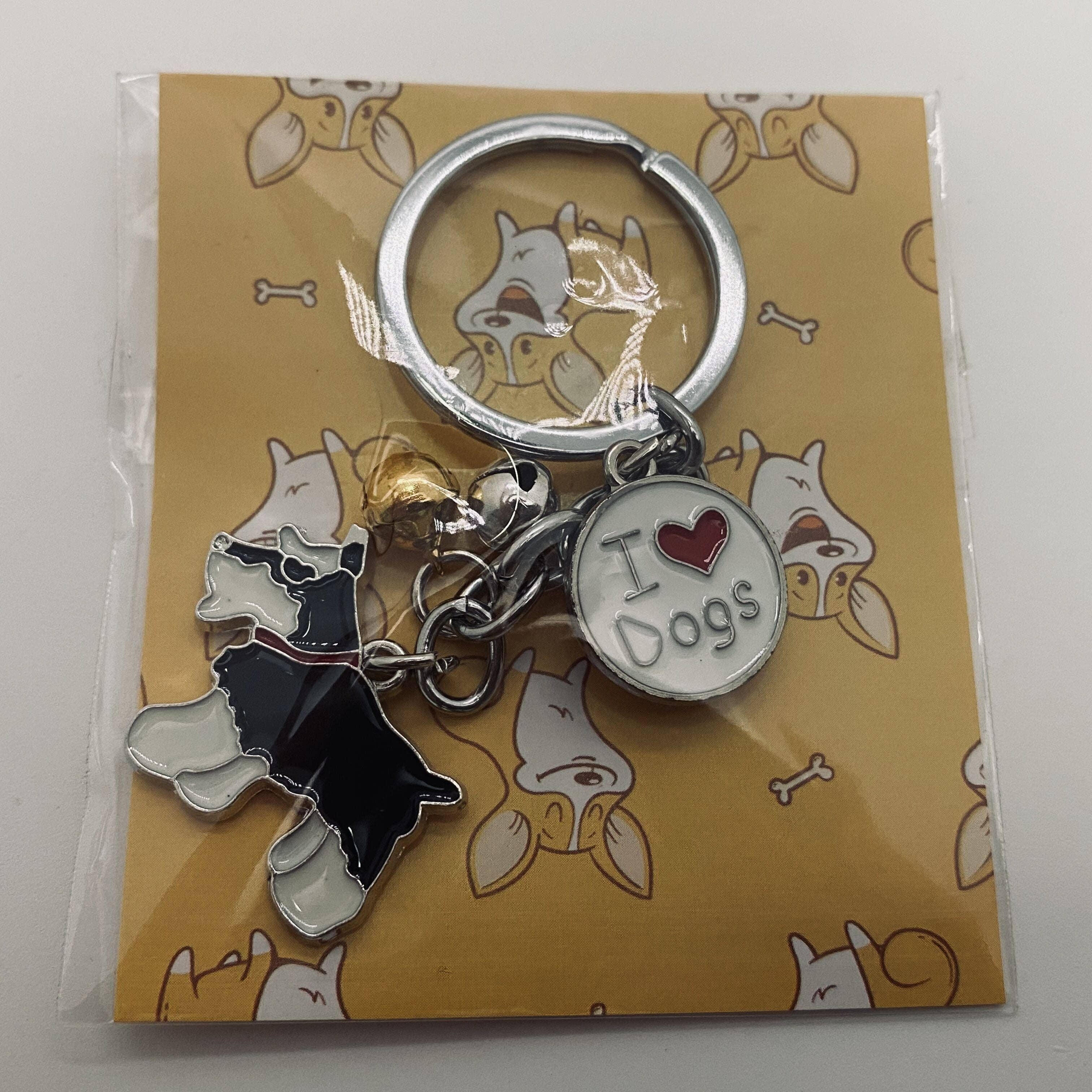 Schnauzer Keychain