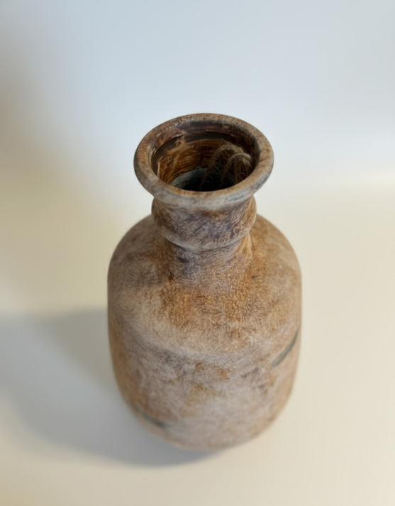 Terracotta Bottle Neck Vase
