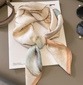 Satin Printed Silk Scarfs