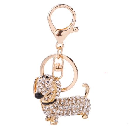 Dachshund Dimond Pedant Charm