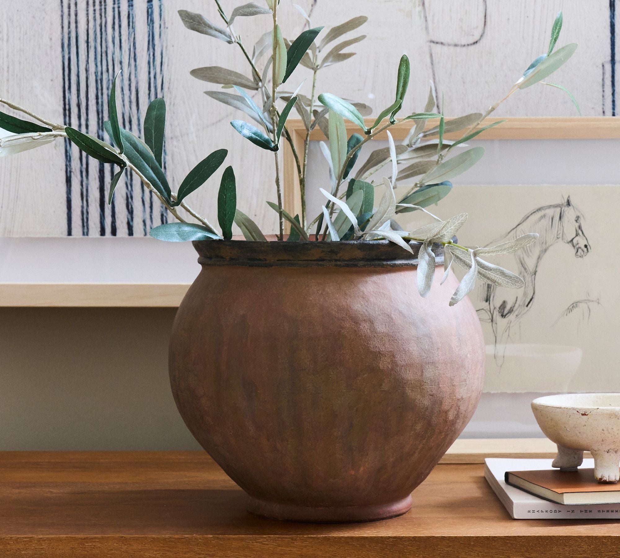 Artisan Studio Handcrafted Ceramic Collection - Short Pot