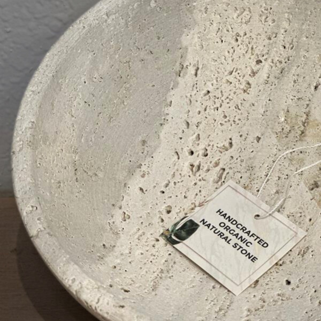 Handcrafted Natural Stone Bowl