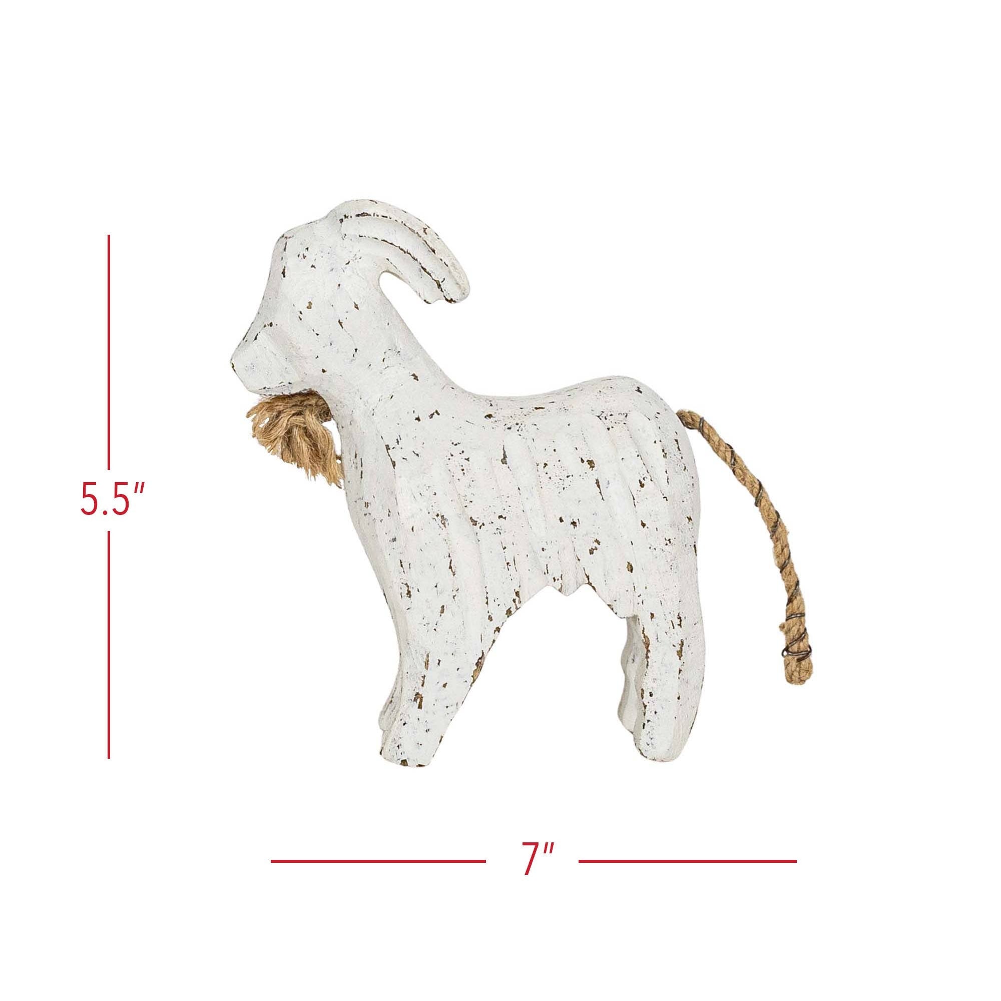 Prescott Carved Goat Regular