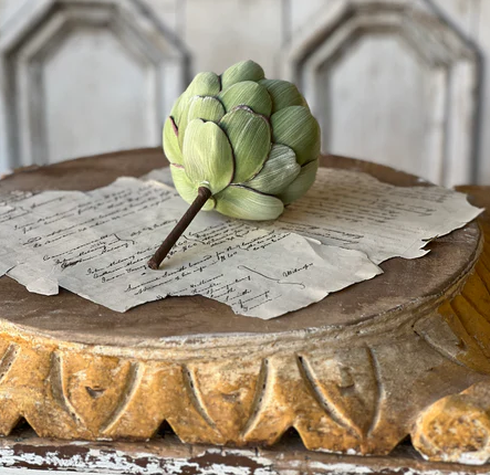 7" Artichoke Pick | Green