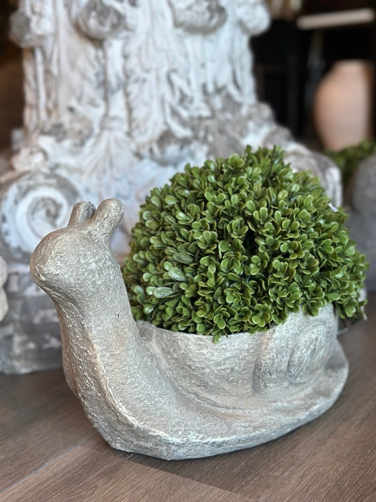 Snail Greenery Pot