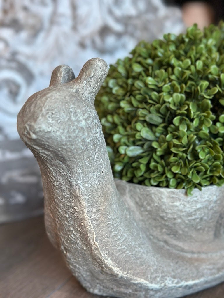 Snail Greenery Pot