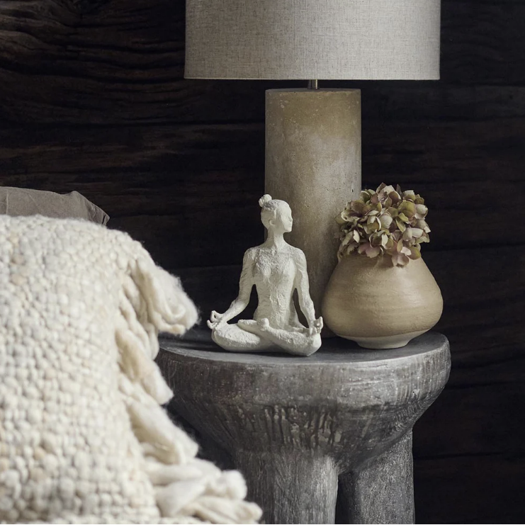 Abigail Ahern | Clover Resin Meditate Pose Sculpture