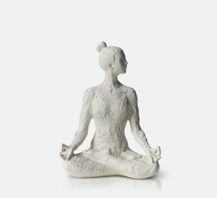 Abigail Ahern | Clover Resin Meditate Pose Sculpture